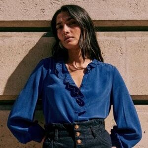 COPY - Sezane Chlo shirt NWOT size 34